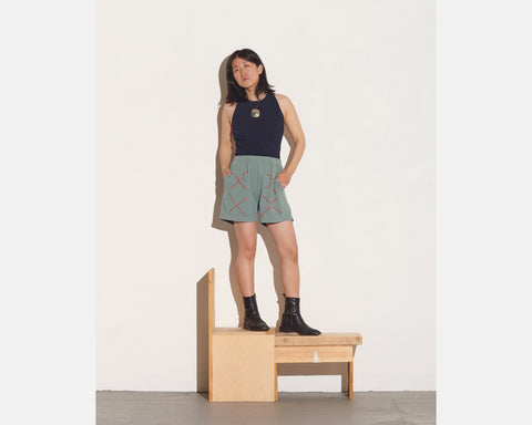 :)): SHORTS ~ Scarlet on Sage