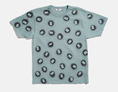 PARTY CITY T ~ Black on Green