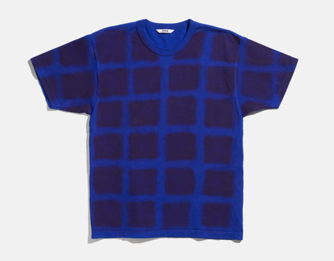 SOFT FOCUS T ~ Aubergine on Blue