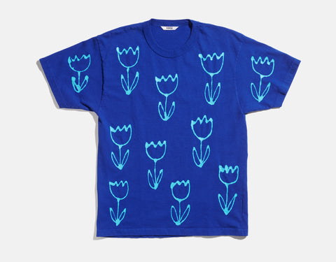 TULIP T ~ Blue on Blue