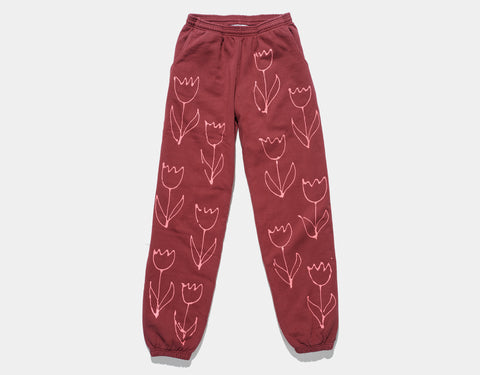 TULIP PANTS ~ Maroon