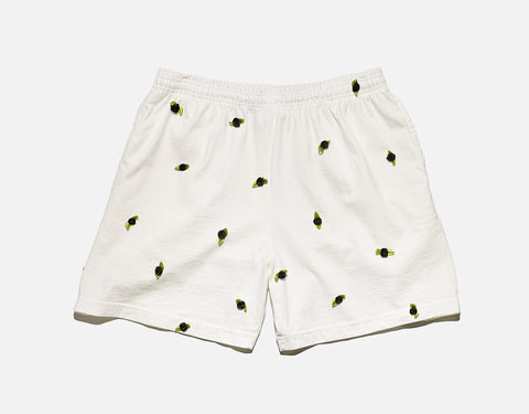 Buds shorts - Black on white