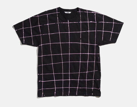OFF GRID T ~ Pink on Black